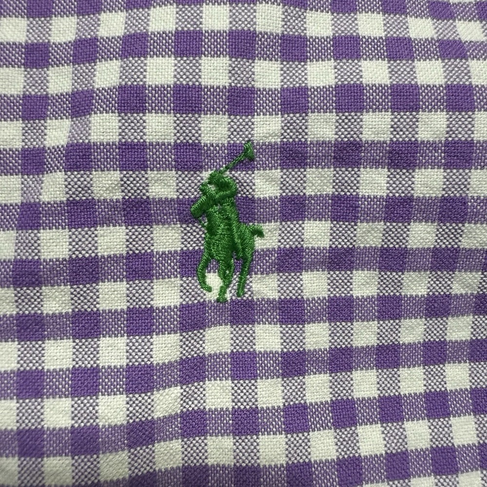 Ralph Lauren Lot 3 Long Sleeve‎ Men's Lg Lightweight Button Down Shirts Pony - Picture 14 of 16